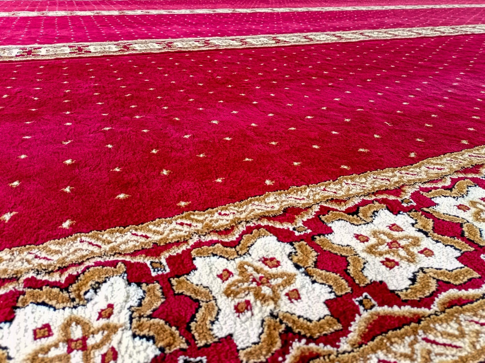 La limpieza de alfombras de seda 