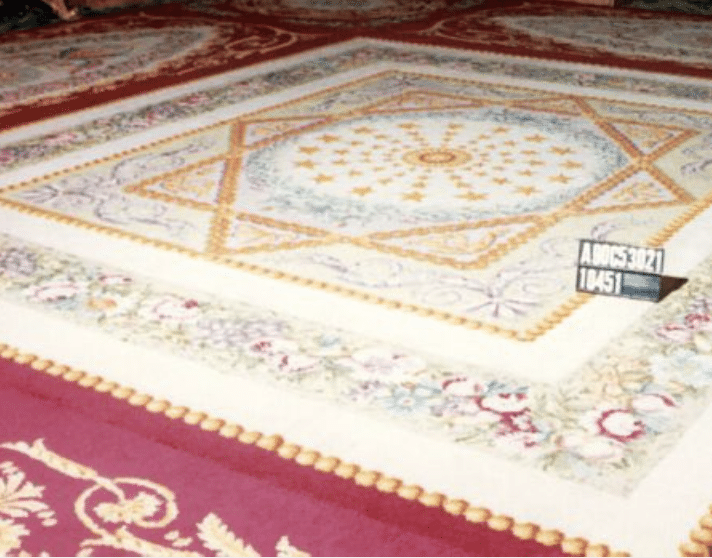 Alfombra del Salon del Trono
Alfombra del Salon del Trono
FUNDACIÓN DE GREMIOS, MADRID