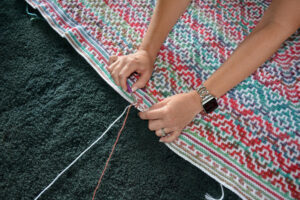 Arreglar alfombra en Madrid y limpieza de kilims