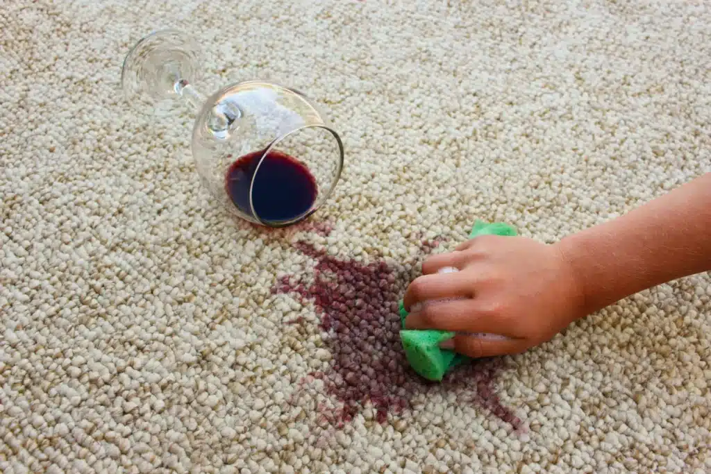 vino en mi alfombra