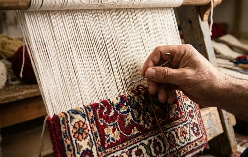 restauración de alfombras persas - restaurando-alfombra-persa