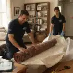 guardar una alfombra