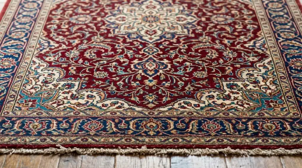  Flecos de alfombra persa auténtica